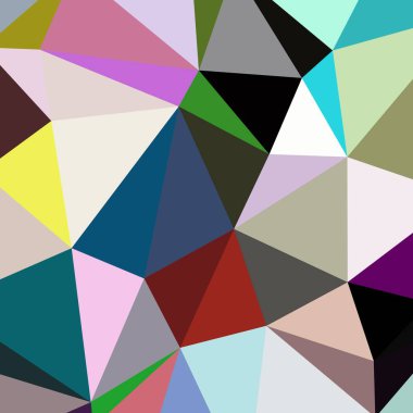 Arka plan çok renkli geometrik poligonal.