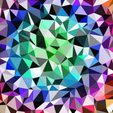 Arka plan çok renkli geometrik poligonal.