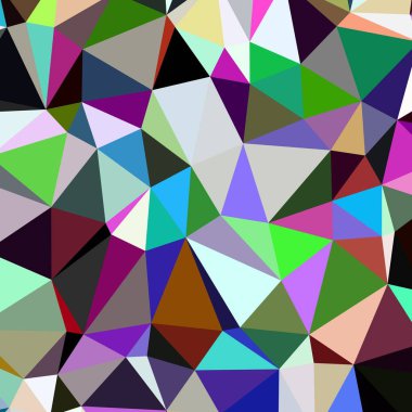 Arka plan çok renkli geometrik poligonal.