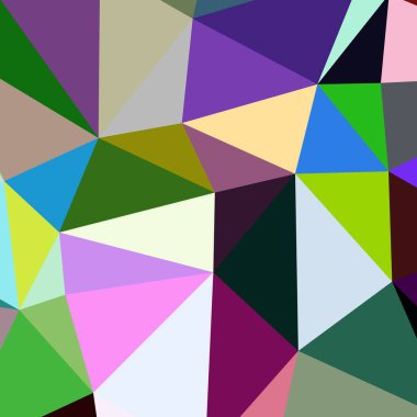 Arka plan çok renkli geometrik poligonal.