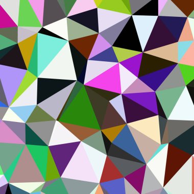 Arka plan çok renkli geometrik poligonal.