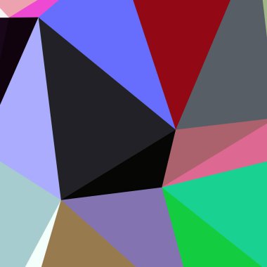 Arka plan çok renkli geometrik poligonal.