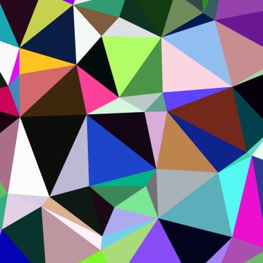 Arka plan çok renkli geometrik poligonal.