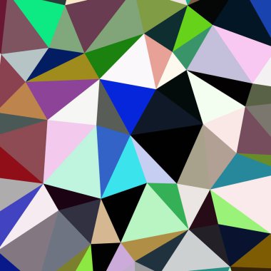 Arka plan çok renkli geometrik poligonal.