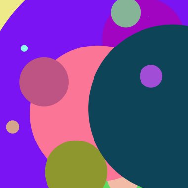 Daire geometrik yeni arka plan çok renkli desen.