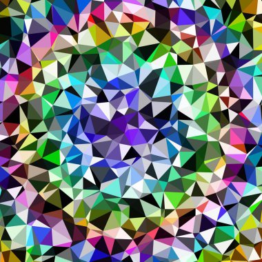 Arka plan çok renkli geometrik poligonal.