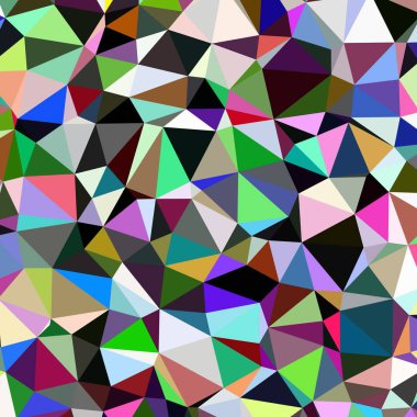 Arka plan poligonal sorunsuz üçgen renk desen.