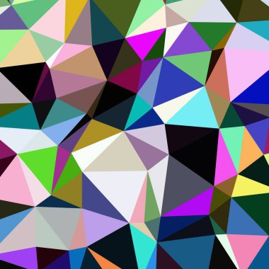 Arka plan çok renkli geometrik poligonal.