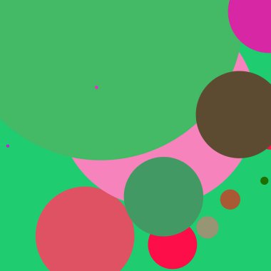 Daire geometrik büyük arka plan çok renkli desen.