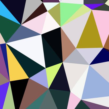 Arka plan çok renkli geometrik poligonal.