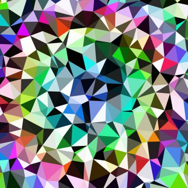 Arka plan çok renkli geometrik poligonal.