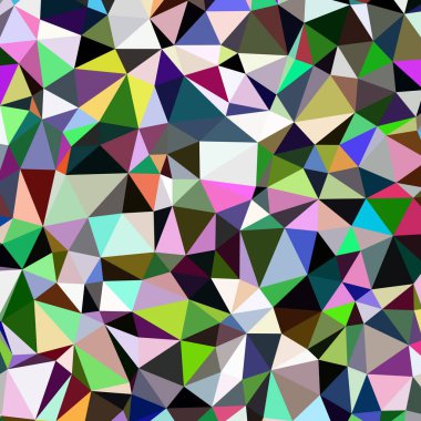 Arka plan çok renkli geometrik poligonal.