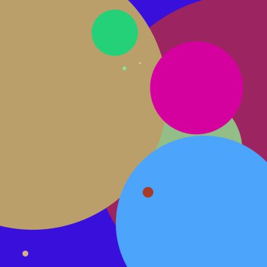 Daire geometrik güzel arka plan çok renkli desen.