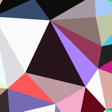 Arka plan çok renkli geometrik poligonal.