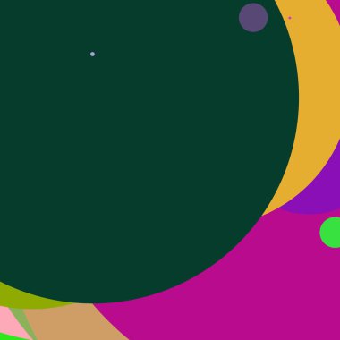 Daire geometrik yeni arka plan çok renkli desen.