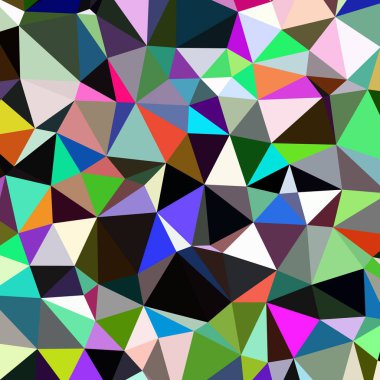 Arka plan çok renkli geometrik poligonal.