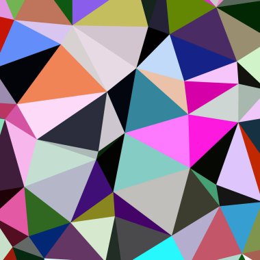 Arka plan çok renkli geometrik poligonal.