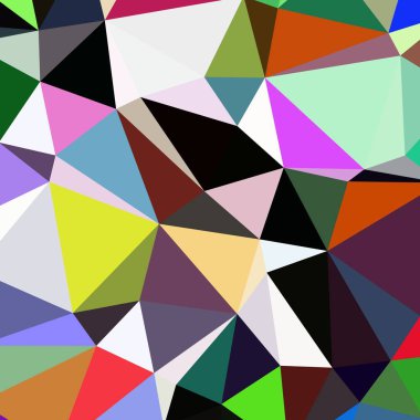 Arka plan çok renkli geometrik poligonal.