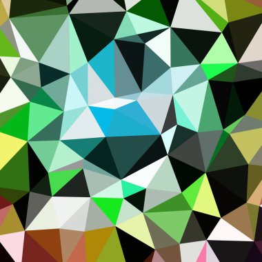 Arka plan poligonal sorunsuz üçgen renk desen.