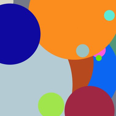 Daire geometrik zarif arka plan çok renkli desen.