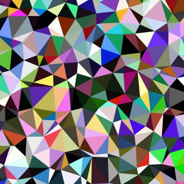 Arka plan çok renkli geometrik poligonal.