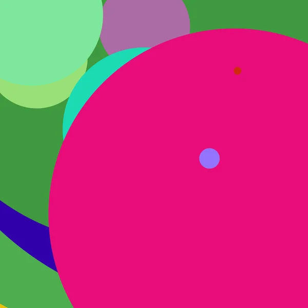 Círculo Geométrico Elegante Fondo Abstracto Patrón Multicolor —  Fotos de Stock