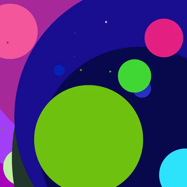Геометрические Круги Новый Абстрактный Фон Разноцветный Узор — стоковое фото