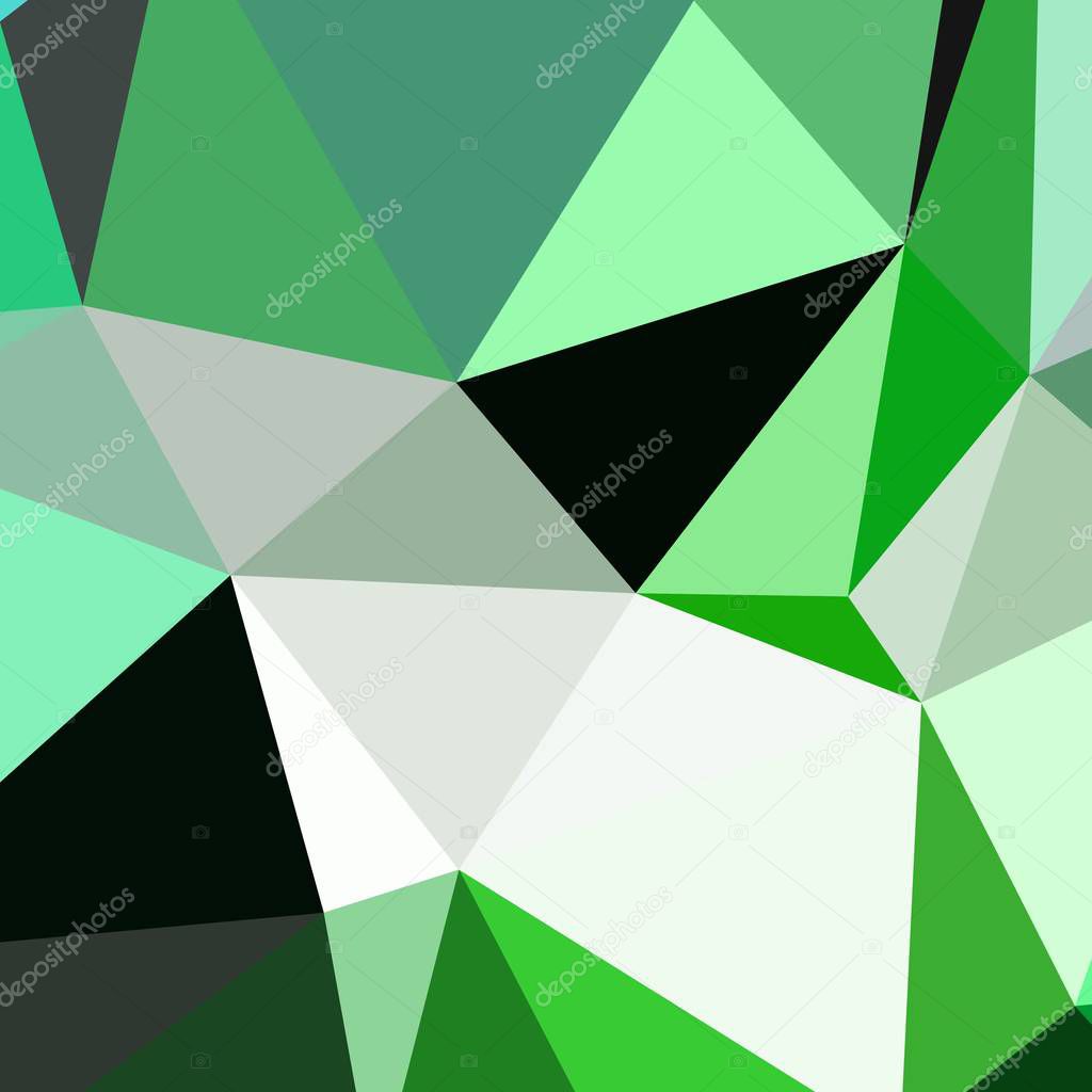 Abstract background poligonal seamless triangle color pattern.