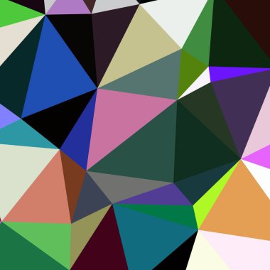 Arka plan çok renkli geometrik poligonal.