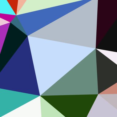 Arka plan çok renkli geometrik poligonal.