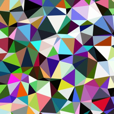 Arka plan çok renkli geometrik poligonal.