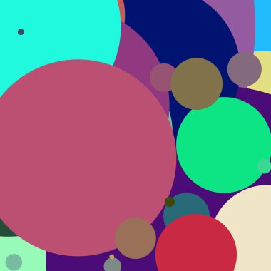 Daire geometrik şaşırtıcı arka plan çok renkli desen.