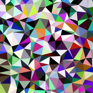Arka plan poligonal sorunsuz üçgen renk desen.