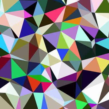 Arka plan çok renkli geometrik poligonal.