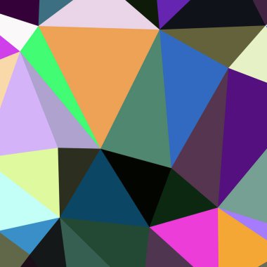 Arka plan çok renkli geometrik poligonal.