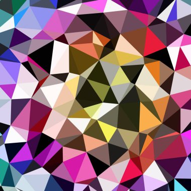 Arka plan çok renkli geometrik poligonal.