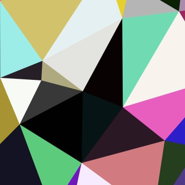 Arka plan çok renkli geometrik poligonal.