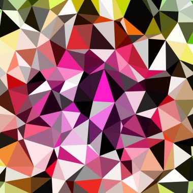 Arka plan çok renkli geometrik poligonal.