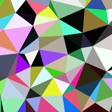 Arka plan çok renkli geometrik poligonal.