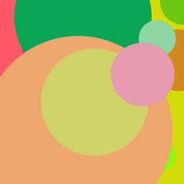 Daire geometrik büyük arka plan çok renkli desen.