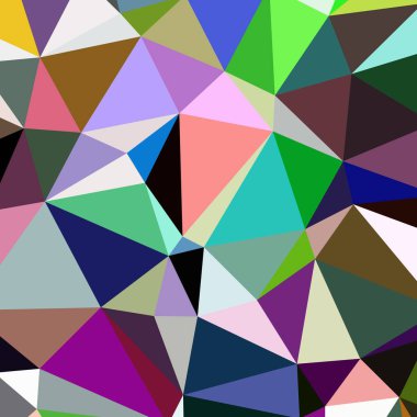 Arka plan çok renkli geometrik poligonal.