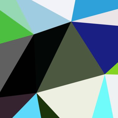 Arka plan çok renkli geometrik poligonal.