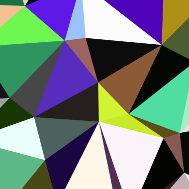 Arka plan çok renkli geometrik poligonal.