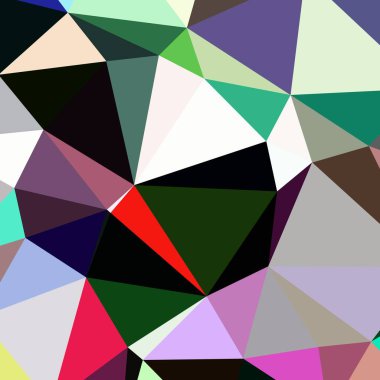 Arka plan çok renkli geometrik poligonal.