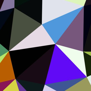 Arka plan çok renkli geometrik poligonal.