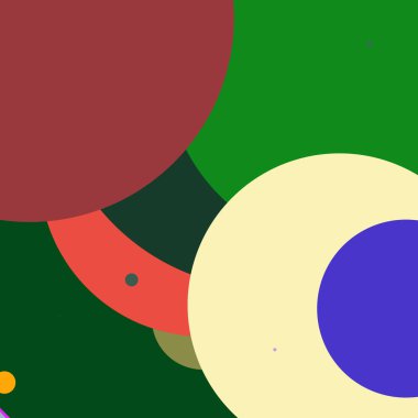 Daire geometrik şaşırtıcı arka plan çok renkli desen.