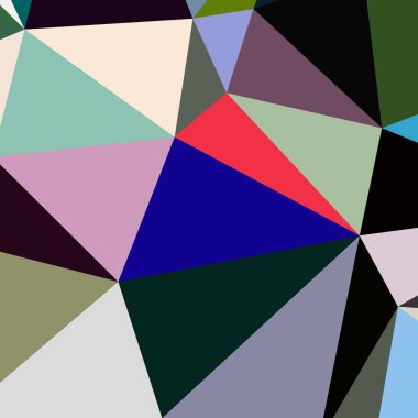 Arka plan poligonal sorunsuz üçgen renk desen.