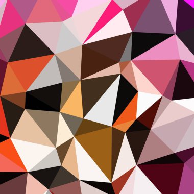 Arka plan poligonal sorunsuz üçgen renk desen.