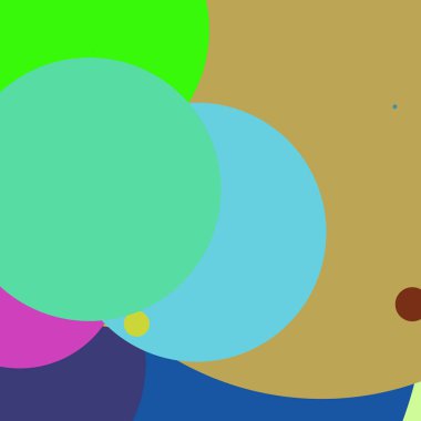 Daire geometrik büyük arka plan çok renkli desen.