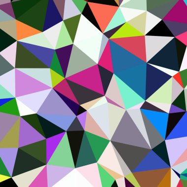 Arka plan çok renkli geometrik poligonal.